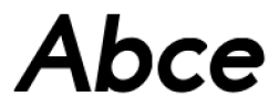 Report School Heavy Italic Sample
